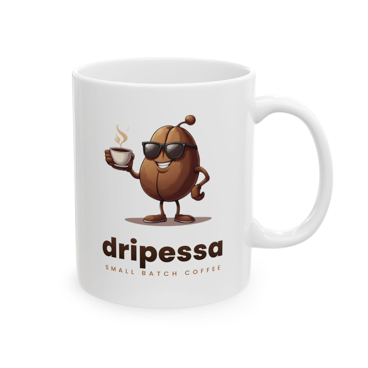 Dripessa Ceramic Coffee Mug – 11oz &amp; 15oz