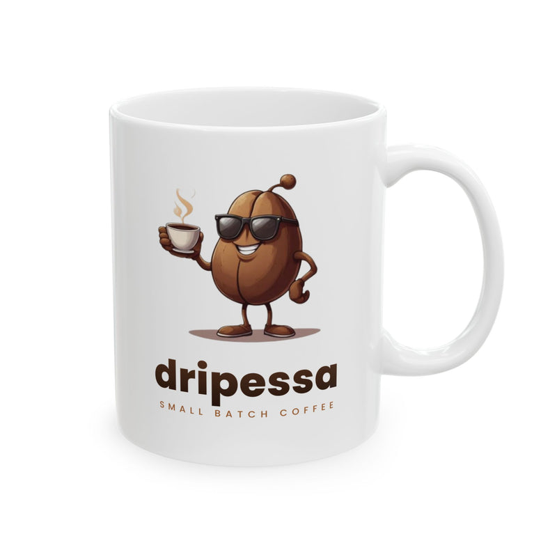 Dripessa Ceramic Coffee Mug – 11oz &amp; 15oz