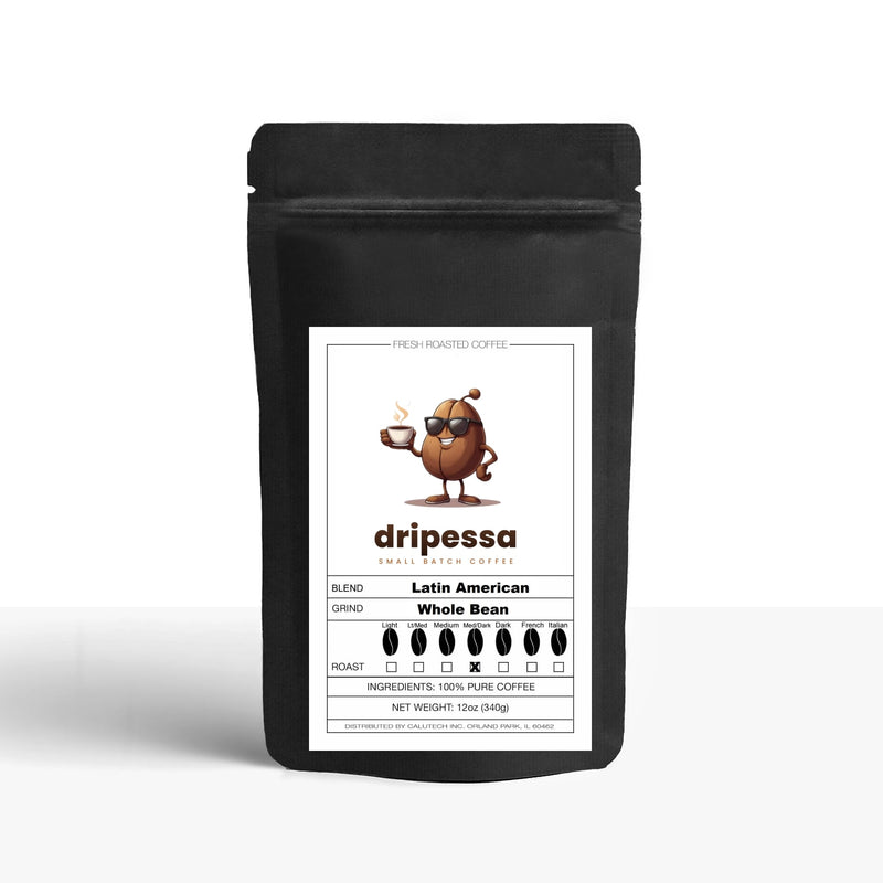 Latin American Blend coffee bag, roasted to order