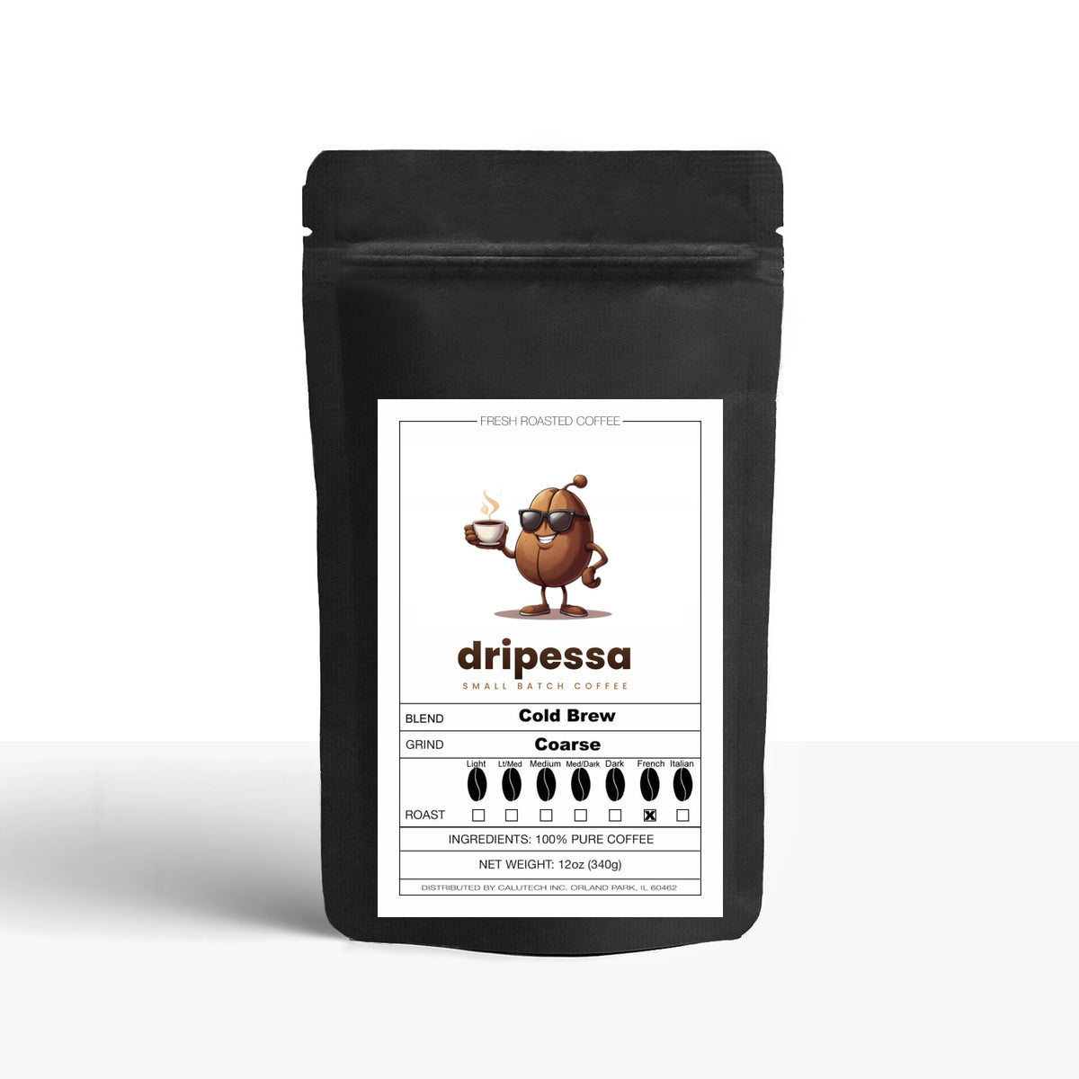 Cold Brew Coffee coffee bag, roasted to order