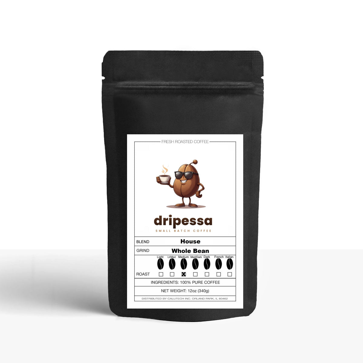 House Blend coffee bag, roasted to order